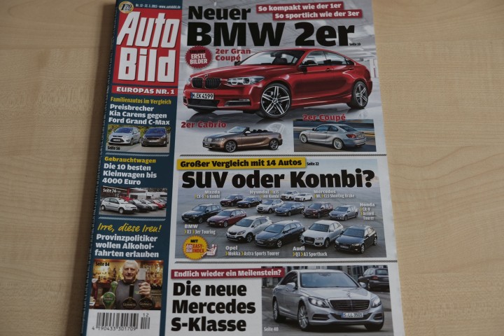 Deckblatt Auto Bild (12/2013)